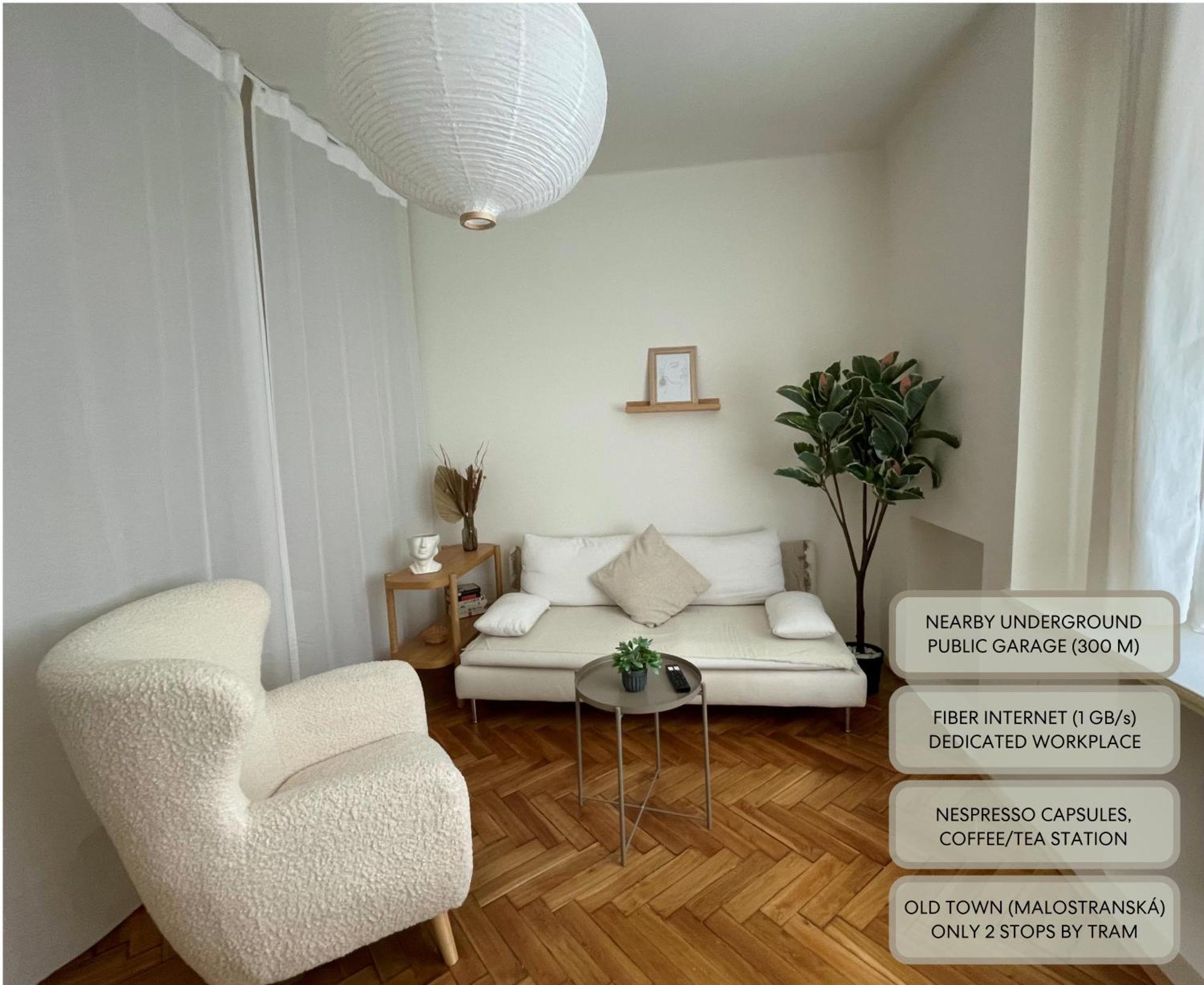 Urban Retreat I Modern Boho Apartments In Lovely Letna District - 10 Minutes From Old Town Praga Exterior foto